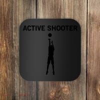 Active Shooter Basketball Lovers Coaster thumb 0