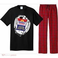 Always Salty Baseball Grandma With Sunflower Seeds Pajama Set thumb 0