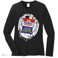 Always Salty Baseball Grandma With Sunflower Seeds Women's Long Sleeve Shirt thumb 0