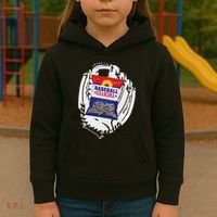 Always Salty Baseball Grandma With Sunflower Seeds Kids Hoodie thumb 3