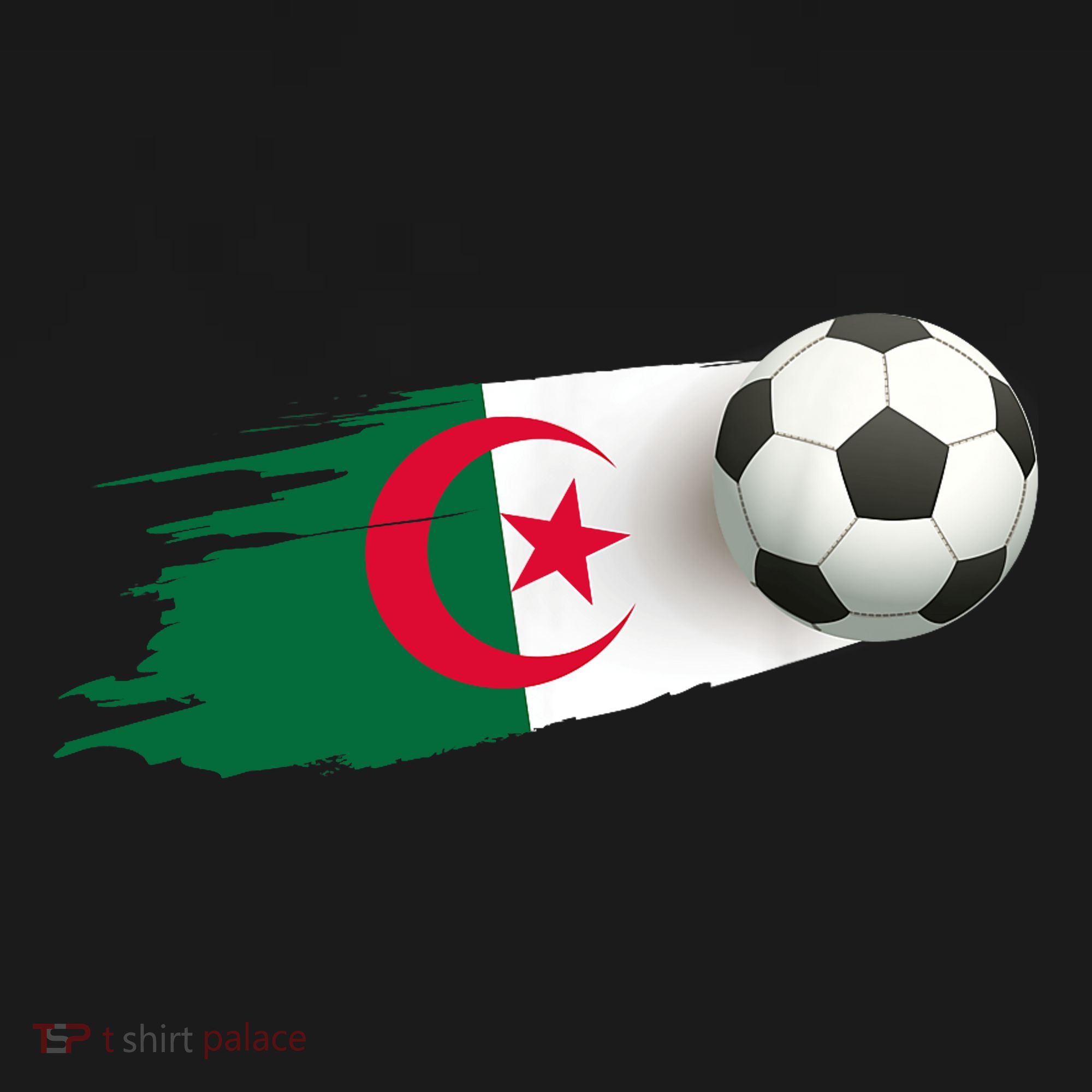Algeria Soccer Ball Algeria Flag Jersey Algeria Football Women's Hoodie