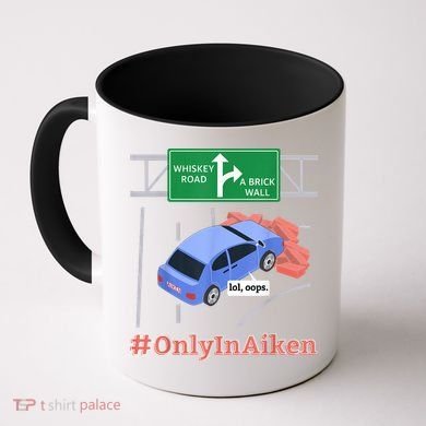 Aiken, SC, Brick Wall Meme Coffee Mug