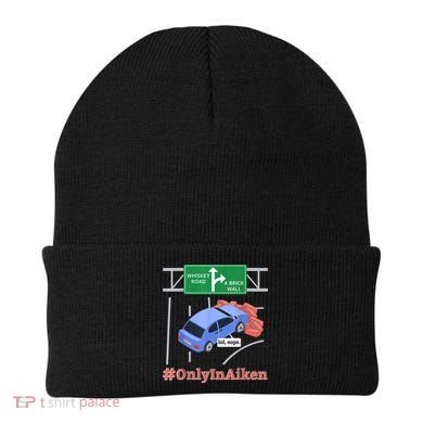 Aiken, SC, Brick Wall Meme Beanie