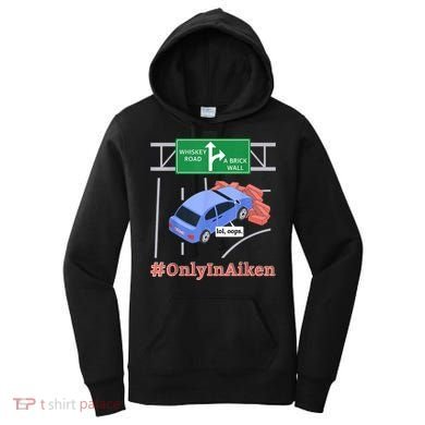 Aiken, SC, Brick Wall Meme Women's Hoodie