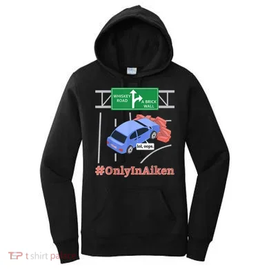 Aiken, SC, Brick Wall Meme Women's Hoodie
