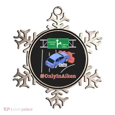 Aiken, SC, Brick Wall Meme Ornament