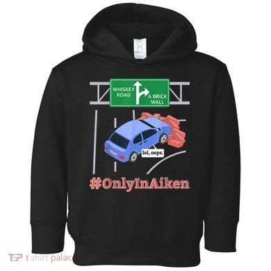 Aiken, SC, Brick Wall Meme Toddler Hoodie