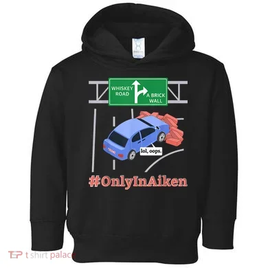 Aiken, SC, Brick Wall Meme Toddler Hoodie