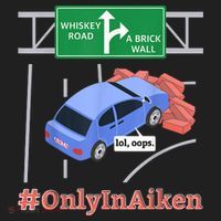 Aiken, SC, Brick Wall Meme Golf Towel thumb 3