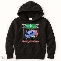 Aiken, SC, Brick Wall Meme Kids Hoodie thumb 0