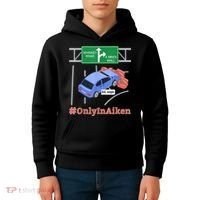 Aiken, SC, Brick Wall Meme Kids Hoodie thumb 4