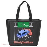 Aiken, SC, Brick Wall Meme Tote Bag thumb 0