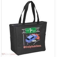 Aiken, SC, Brick Wall Meme Tote Bag thumb 2