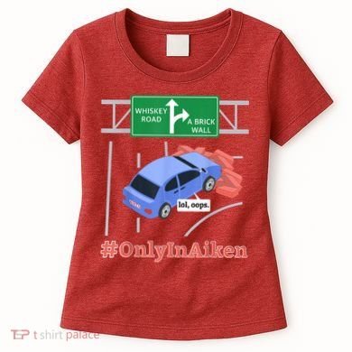 Aiken, SC, Brick Wall Meme Women's T-Shirt