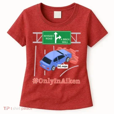 Aiken, SC, Brick Wall Meme Women's T-Shirt