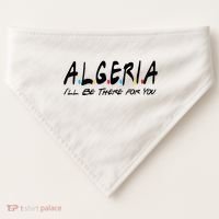 Algeria Supporter Bulk Gifts Algeria Lover USA-Made Doggie Bandana thumb 0