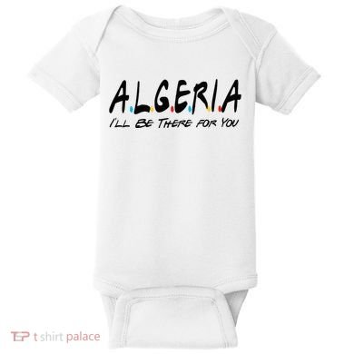Algeria Supporter Bulk Gifts Algeria Lover Baby Bodysuit