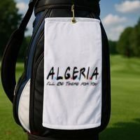 Algeria Supporter Bulk Gifts Algeria Lover Golf Towel thumb 2