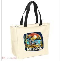 Arizona Skeleton Bone Dry Heat Tote Bag thumb 2