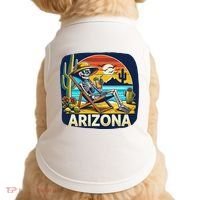 Arizona Skeleton Bone Dry Heat Doggie Tank thumb 0