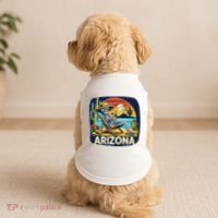 Arizona Skeleton Bone Dry Heat Doggie Tank thumb 2
