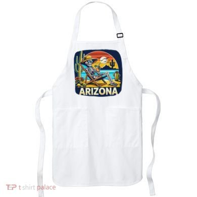 Arizona Skeleton Bone Dry Heat Apron