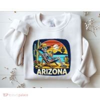 Arizona Skeleton Bone Dry Heat Sweatshirt thumb 2