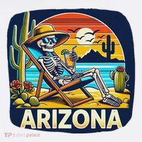 Arizona Skeleton Bone Dry Heat Sweatshirt thumb 3
