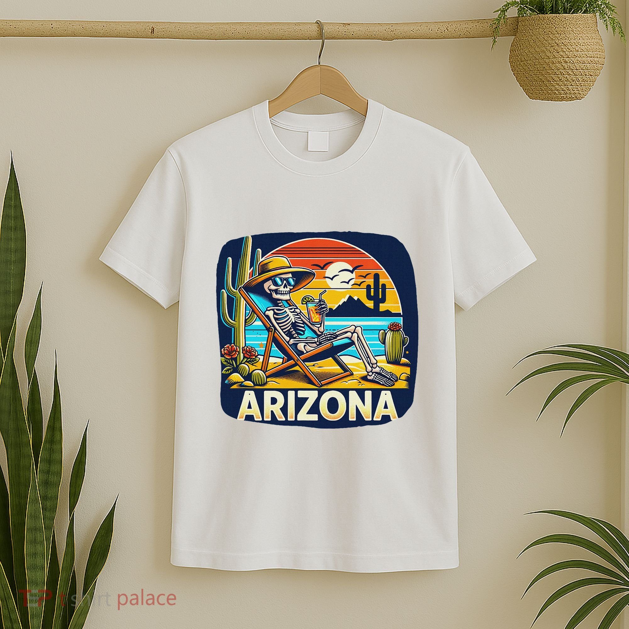 Arizona Skeleton Bone Dry Heat T-Shirt