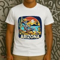 Arizona Skeleton Bone Dry Heat T-Shirt thumb 3