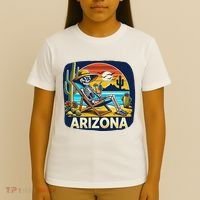 Arizona Skeleton Bone Dry Heat T-Shirt thumb 4