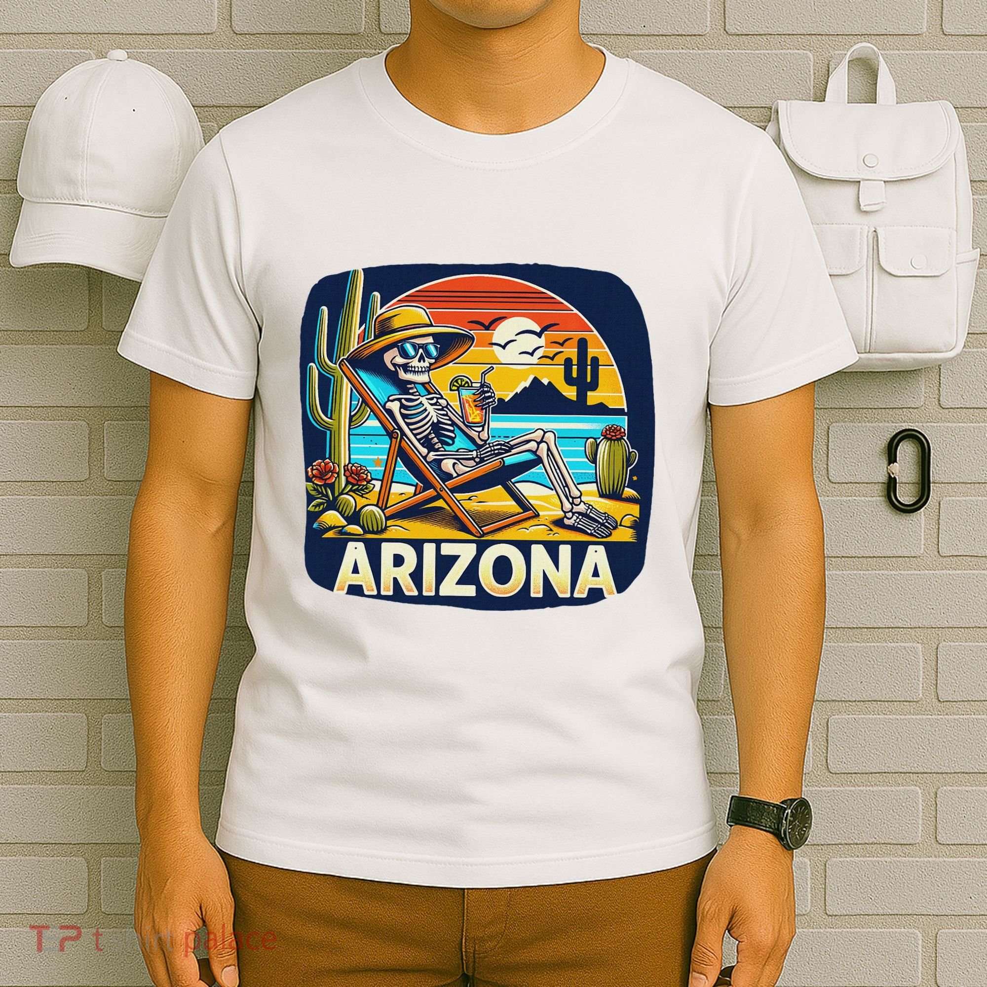 Arizona Skeleton Bone Dry Heat T-Shirt