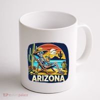 Arizona Skeleton Bone Dry Heat Coffee Mug thumb 1