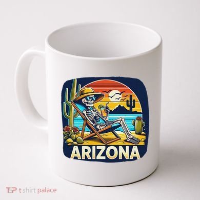 Arizona Skeleton Bone Dry Heat Coffee Mug