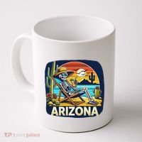 Arizona Skeleton Bone Dry Heat Coffee Mug thumb 0