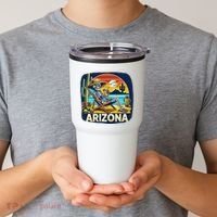 Arizona Skeleton Bone Dry Heat Tumbler thumb 2
