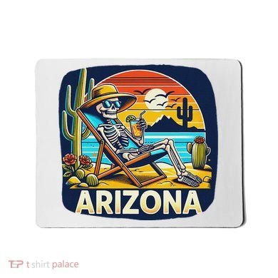 Arizona Skeleton Bone Dry Heat Mousepad