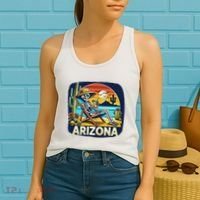 Arizona Skeleton Bone Dry Heat Women's Tank Top thumb 2