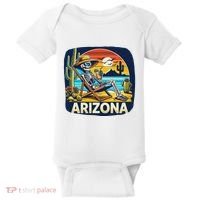 Arizona Skeleton Bone Dry Heat Baby Bodysuit thumb 0
