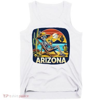 Arizona Skeleton Bone Dry Heat Tank Top