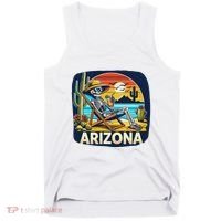 Arizona Skeleton Bone Dry Heat Tank Top thumb 0