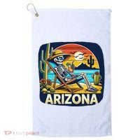 Arizona Skeleton Bone Dry Heat Golf Towel thumb 0