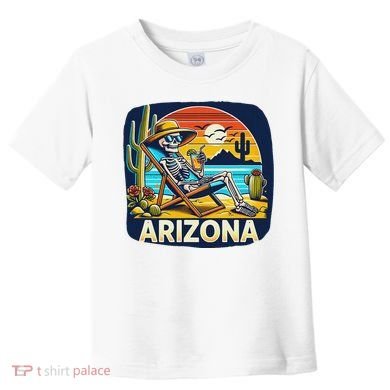 Arizona Skeleton Bone Dry Heat Toddler T-Shirt