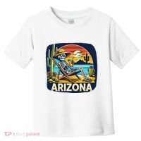 Arizona Skeleton Bone Dry Heat Toddler T-Shirt thumb 0