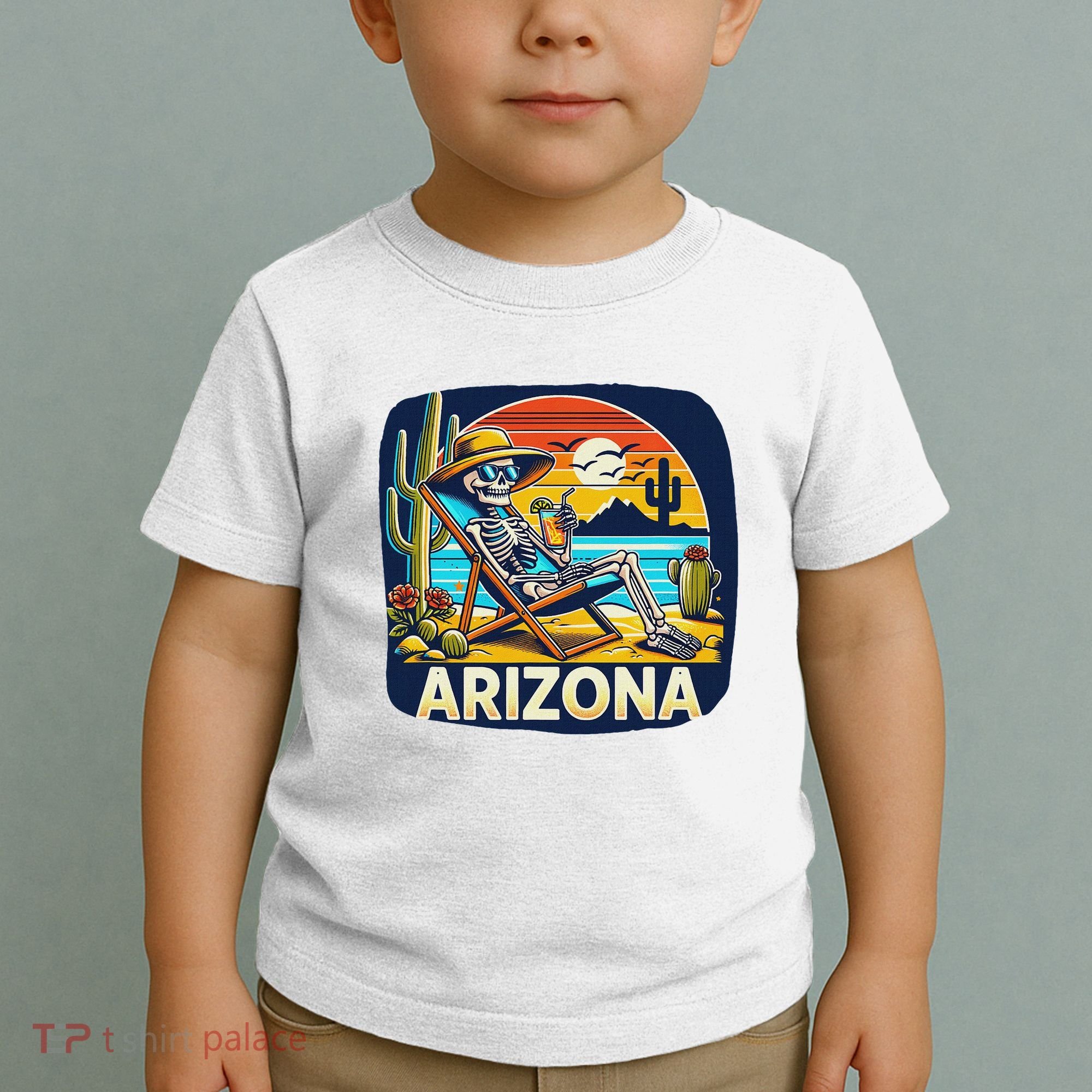 Arizona Skeleton Bone Dry Heat Toddler T-Shirt