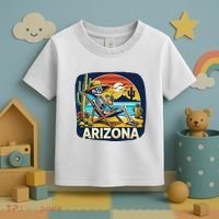Arizona Skeleton Bone Dry Heat Toddler T-Shirt thumb 3