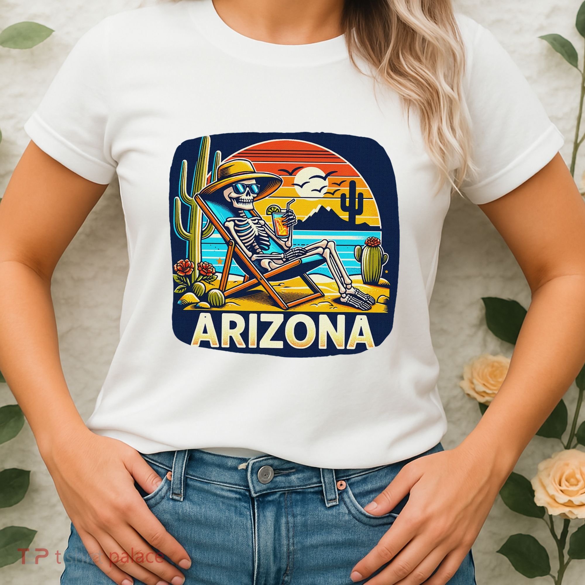 Arizona Skeleton Bone Dry Heat Women's T-Shirt