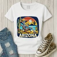 Arizona Skeleton Bone Dry Heat Women's T-Shirt thumb 3