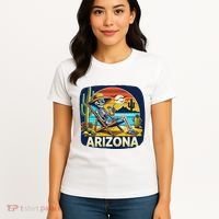 Arizona Skeleton Bone Dry Heat Women's T-Shirt thumb 4
