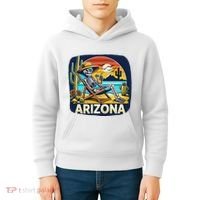 Arizona Skeleton Bone Dry Heat Kids Hoodie thumb 4